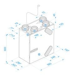 Exclusive Rain Barrel Rainbowl 46 gallons