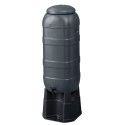 Wood look black oak rain barrel 50 gallons